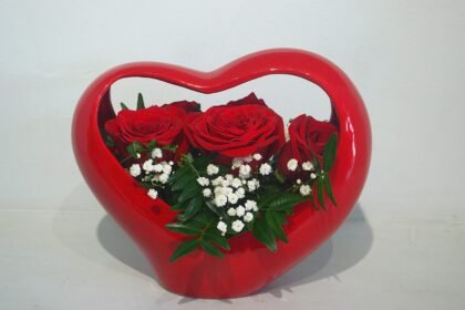 Porcelain Heart Large
